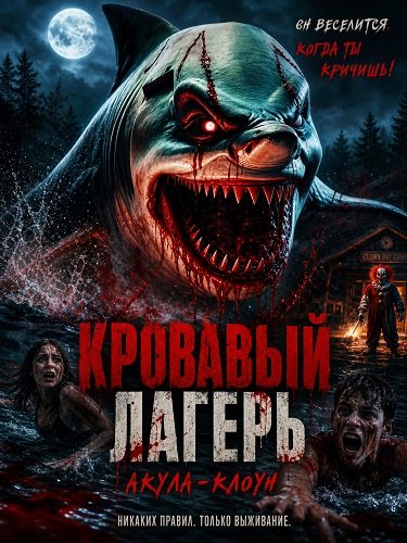 Фильм Кровавый лагерь: Акула-клоун (2024)